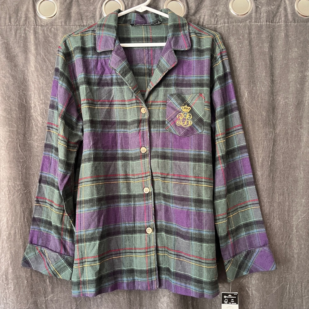 Ralph Lauren Green Plaid Garment